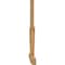 Ekena Millwork Kennewick Rough Sawn Timber Gable Bracket, Western Red Cedar, 108"W x 68"H x 4"D x 6"F, 15/12 Pitch GBW108X68X0406KEN00RWR - alternate 2